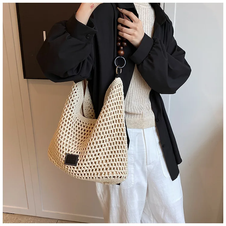 Summer Hollow Woven Tote Bag - Large Capacity 14 Sef6282fc984b4e50899b4a527de2932b2