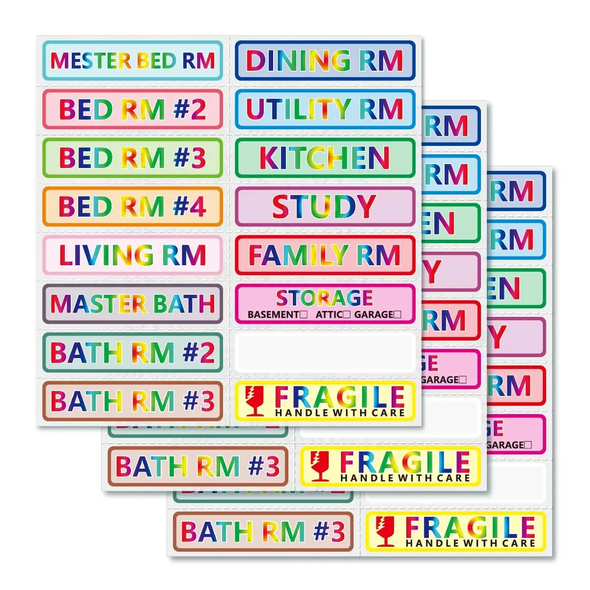 Count Large Removable Moving Labels - 16 Color Coded Home Moving 600 pcs Stickers for Boxes - Fragile, Kitchen & Living Room Sti
Count Large Removable Moving Labels - 16 Color Coded Home Moving 600 pcs Stickers for Boxes - Fragile, Kitchen & Living Room Sti