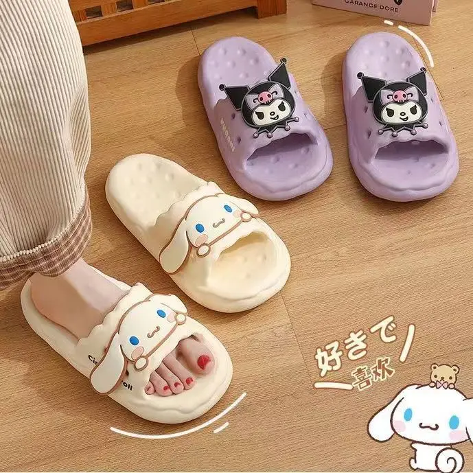 The New Sanrio Hello Kitty Shoe Slippers Fashion Slippers Summer Slippers Cute Cartoon Casual Fashion Pretty Girl's Beach Shoes
The New Sanrio Hello Kitty Shoe Slippers Fashion Slippers Summer Slippers Cute Cartoon Casual Fashion Pretty Girl's Beach Shoes