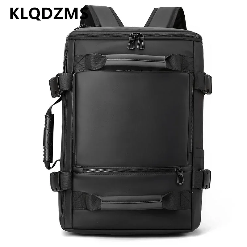KLQDZMS Men's Backpack PU Large-capacity Business Travel Bag Laptop Schoolbag Multifunctional Waterproof Handheld Shoulder Bag
KLQDZMS Men's Backpack PU Large-capacity Business Travel Bag Laptop Schoolbag Multifunctional Waterproof Handheld Shoulder Bag