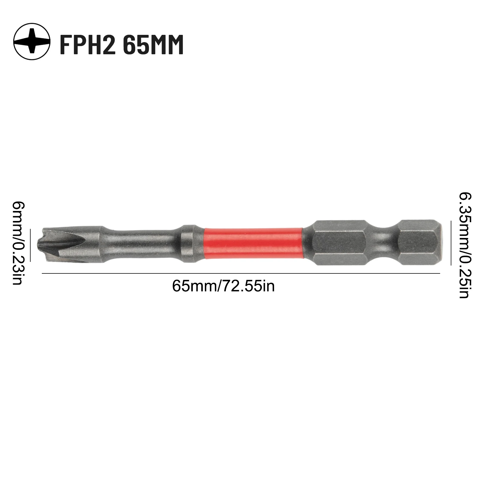 Electricians Special Screwdriver Bit Socket Panels Socket Switch Circuit Breakers Magnetic Alloy Steel Anti-rust FPH2
Electricians Special Screwdriver Bit Socket Panels Socket Switch Circuit Breakers Magnetic Alloy Steel Anti-rust FPH2