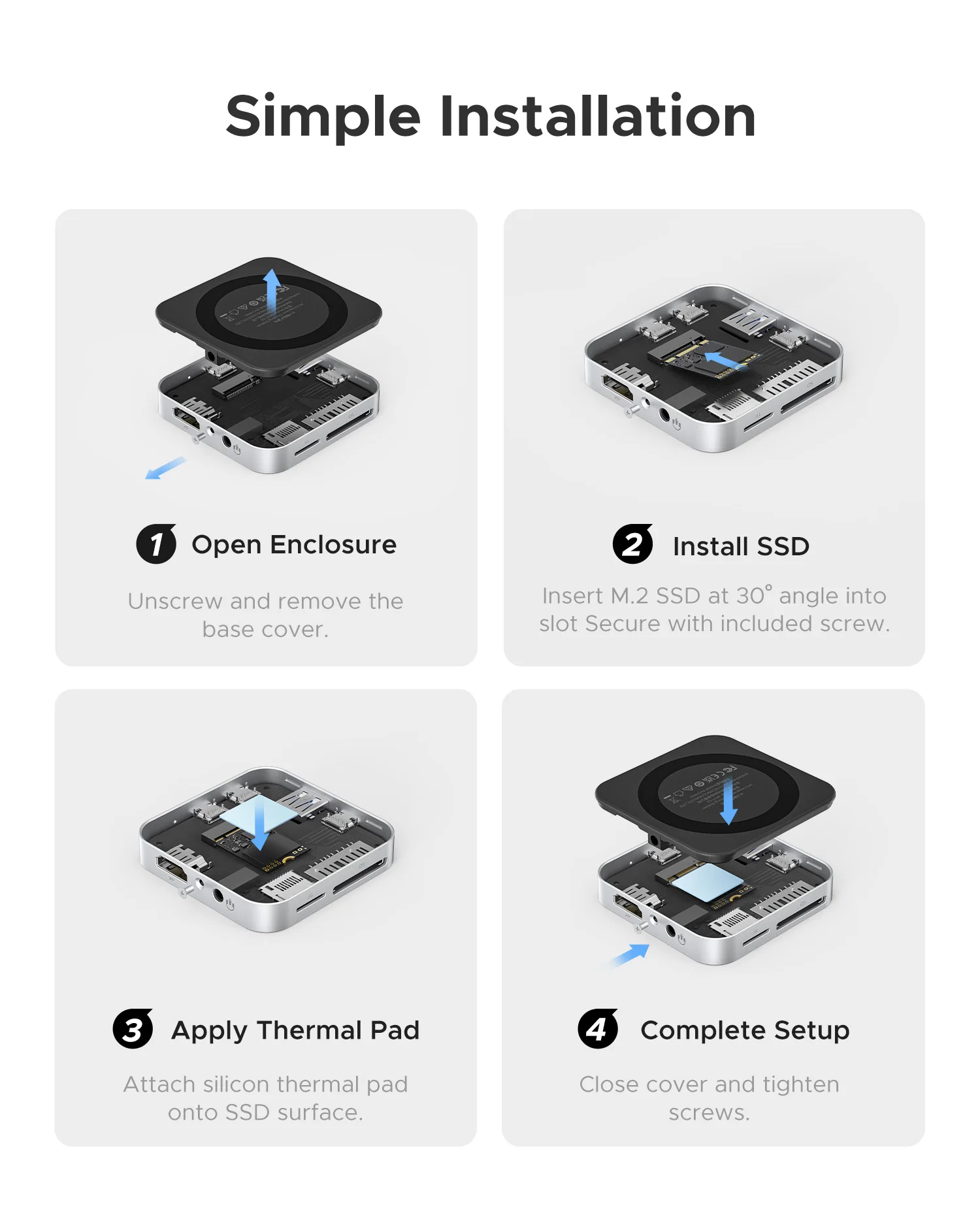 ORICO 10Gbps USB-C Docking Station ORICO 10Gbps USB-C Docking Station