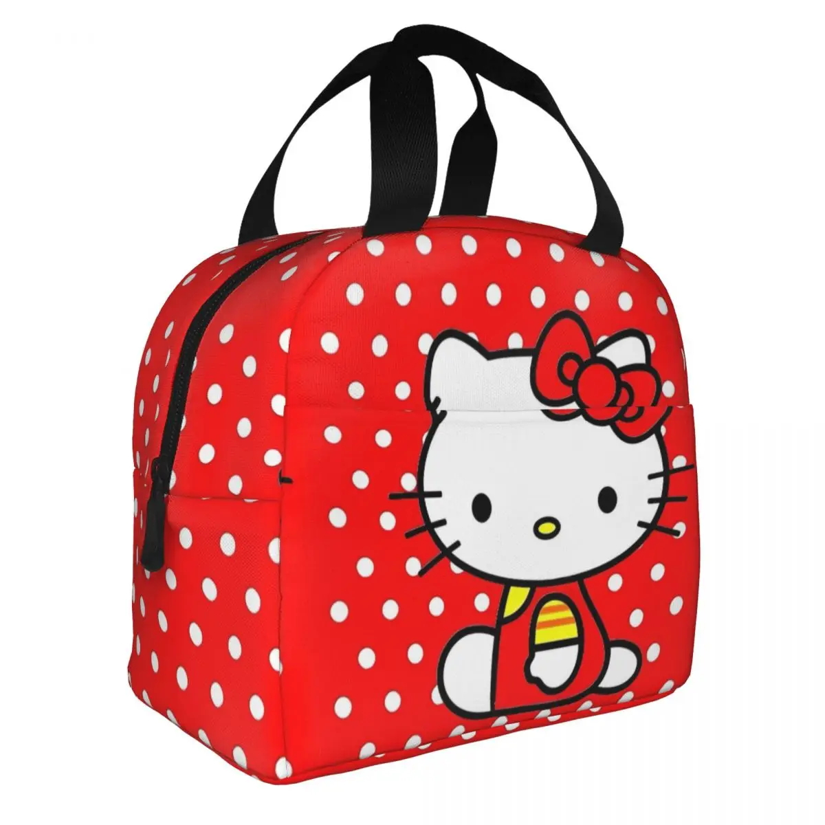 Изолированная сумка для ланча Hello Kitty в горошек, многоразовый портативный тоут для мужчин и женщин, сумка-холодильник для колледжа и пикника
Изолированная сумка для ланча Hello Kitty в горошек, многоразовый портативный тоут для мужчин и женщин, сумка-холодильник для колледжа и пикника