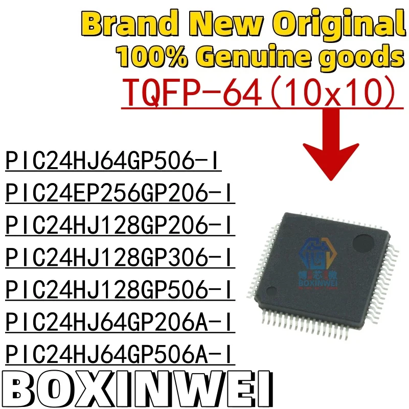 10PCSPIC24HJ64GP506-I EP256GP206-I HJ128GP206-I PIC24HJ128GP306-I PIC24HJ128GP506-I PIC24HJ64GP206A-I PIC24HJ64GP506A-I
10PCSPIC24HJ64GP506-I EP256GP206-I HJ128GP206-I PIC24HJ128GP306-I PIC24HJ128GP506-I PIC24HJ64GP206A-I PIC24HJ64GP506A-I