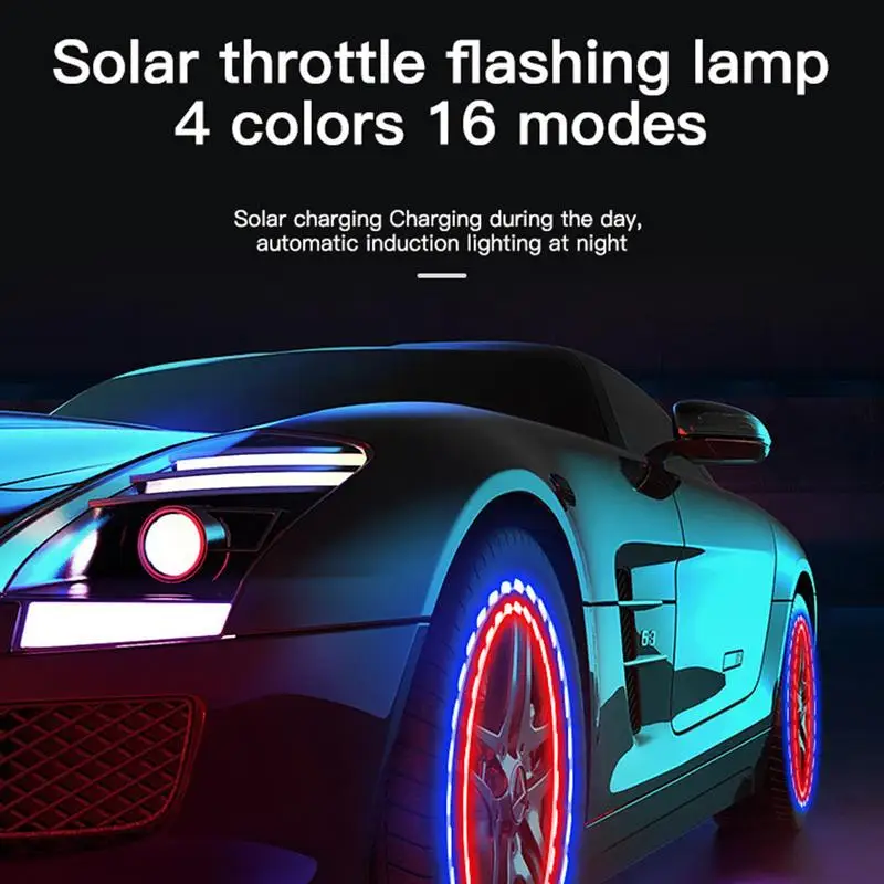 Solar Wheel Lights Automobile Tire Hub Lights Nozzle Valve Cap Waterproof Solar Power Supply LED Flashing Wheel Valve Cap Lights
Solar Wheel Lights Automobile Tire Hub Lights Nozzle Valve Cap Waterproof Solar Power Supply LED Flashing Wheel Valve Cap Lights