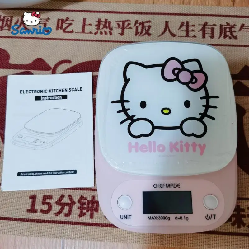 Sanrio Hello Kitty Cinnamoroll Kawaii Anime Figure Kitchen Diy Baking Pastry Food Electronic Scale Accurate 0.1g Life Supplies
Sanrio Hello Kitty Cinnamoroll Kawaii Anime Figure Kitchen Diy Baking Pastry Food Electronic Scale Accurate 0.1g Life Supplies