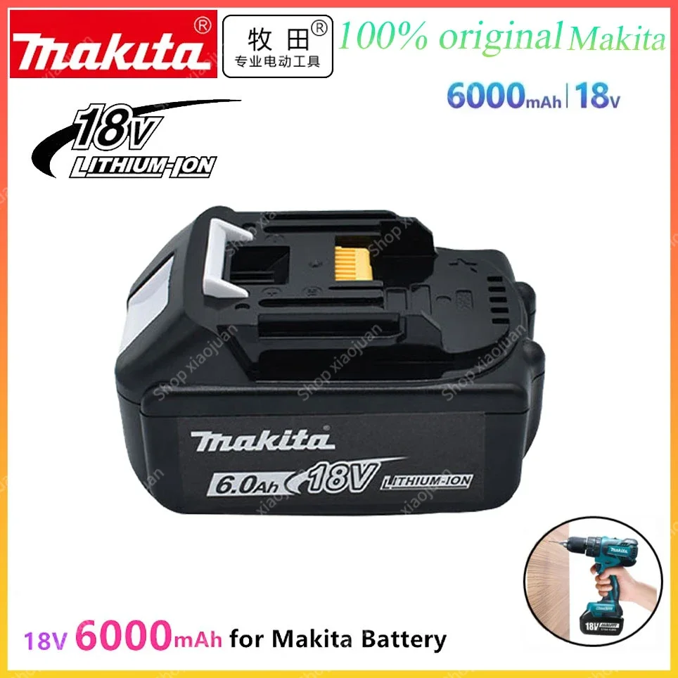 18V 6000mAH/6.0Ah Makita Original With LED lithium ion replacement LXT BL1860B BL1850 Makita rechargeable power tool battery
18V 6000mAH/6.0Ah Makita Original With LED lithium ion replacement LXT BL1860B BL1850 Makita rechargeable power tool battery