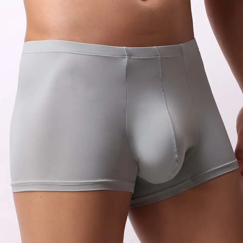 Ice Silk Transparent Mens Boxers Underwear Sexy U Convex Pouch Male Panties Men Boxershorts High Quality Summer Man Underpants
Ice Silk Transparent Mens Boxers Underwear Sexy U Convex Pouch Male Panties Men Boxershorts High Quality Summer Man Underpants