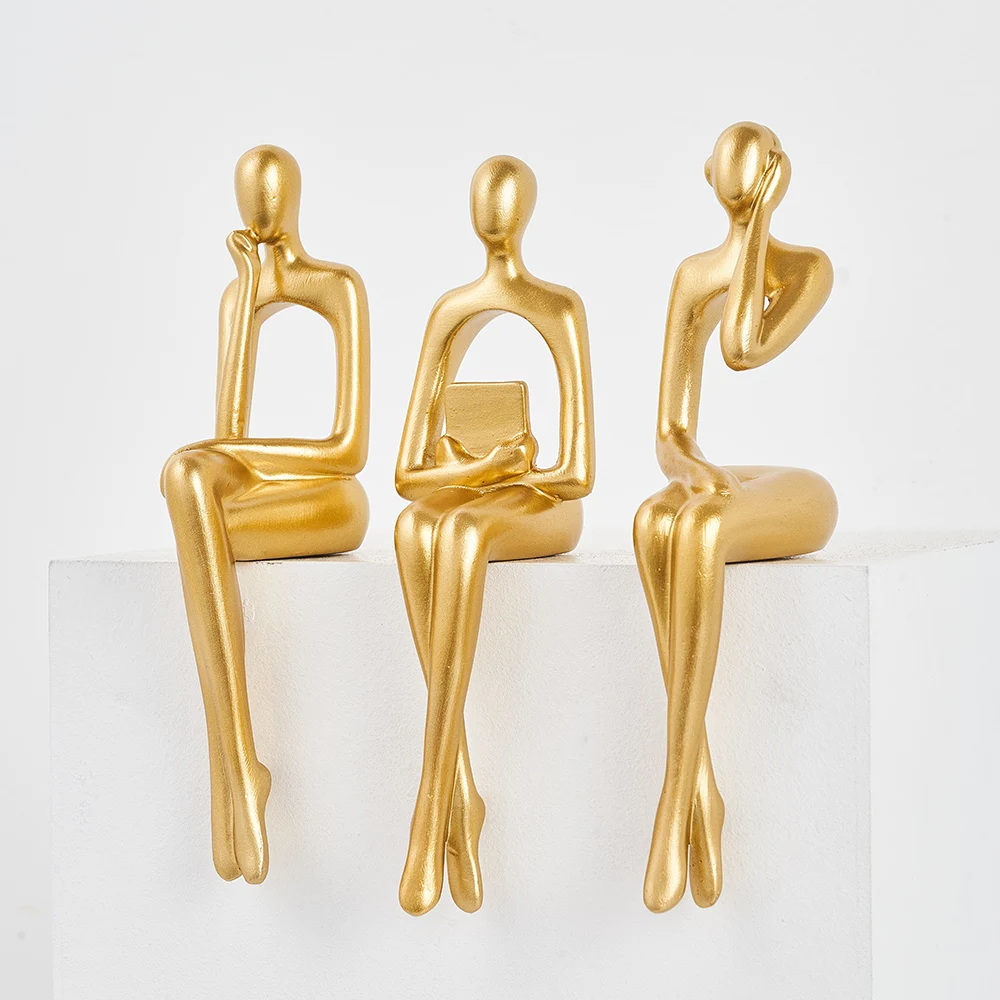 Nordic Office Thinker Statue Luxury for Indoor Living Room Decoration Home Art Figures Desktop Ideas Art Sculpture Decorative
Nordic Office Thinker Statue Luxury for Indoor Living Room Decoration Home Art Figures Desktop Ideas Art Sculpture Decorative