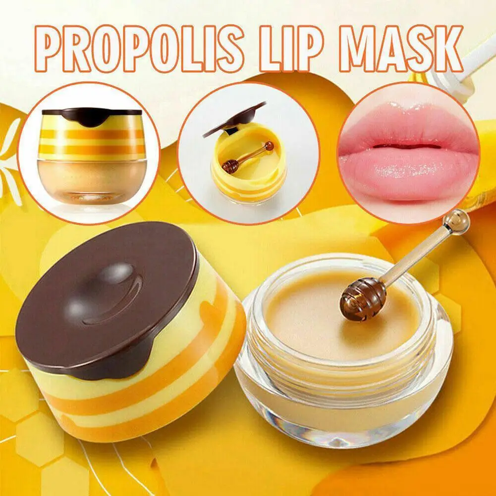 Honey Lip Balm Moisturizing Propolis Lip Mask Remove Brush Nourishing Skin Lip Oil Care Line Reduce Lips With Dead
Honey Lip Balm Moisturizing Propolis Lip Mask Remove Brush Nourishing Skin Lip Oil Care Line Reduce Lips With Dead