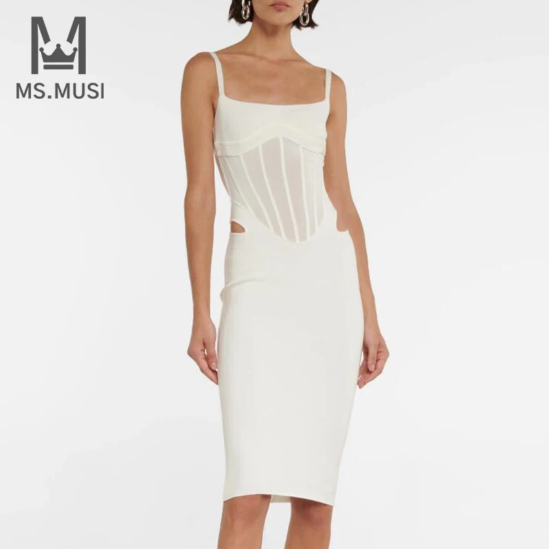 MSMUSI 2023 New Fashion Women Sexy Slim Strap Corset Sleeveless Hollow Out Lace Mesh Bandage Party Club Bodycon Event Midi Dress
MSMUSI 2023 New Fashion Women Sexy Slim Strap Corset Sleeveless Hollow Out Lace Mesh Bandage Party Club Bodycon Event Midi Dress
