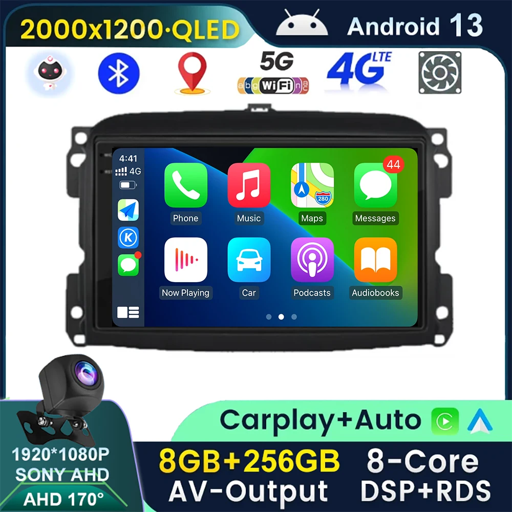 Автомагнитола на Android 13 для Fiat 500L Egea Doblo 2012-2017 мультимедийная Автомагнитола DSP видеоплеер аудио Навигация стерео
Автомагнитола на Android 13 для Fiat 500L Egea Doblo 2012-2017 мультимедийная Автомагнитола DSP видеоплеер аудио Навигация стерео