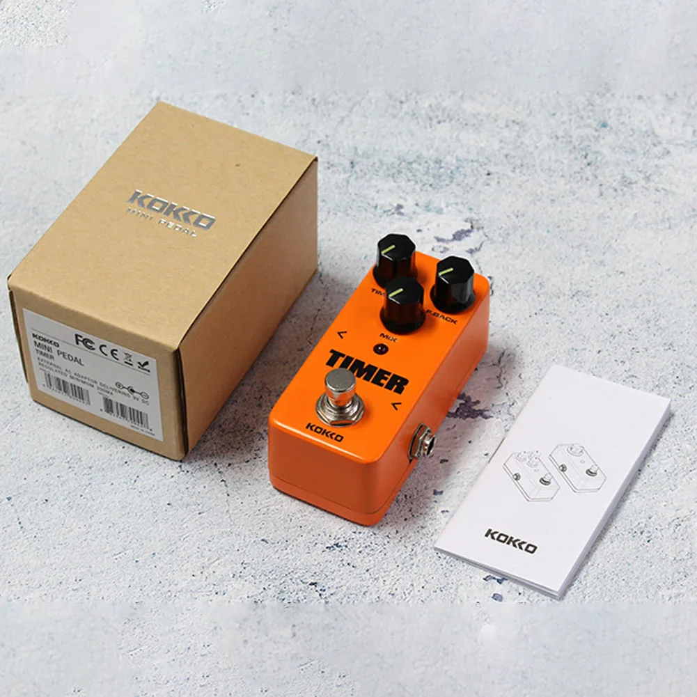 Accessories Guitar Effect Pedal Portable Timer Pedal Aluminum Alloy Anti-skid Delay Electric Guitar LED Indicator
Accessories Guitar Effect Pedal Portable Timer Pedal Aluminum Alloy Anti-skid Delay Electric Guitar LED Indicator