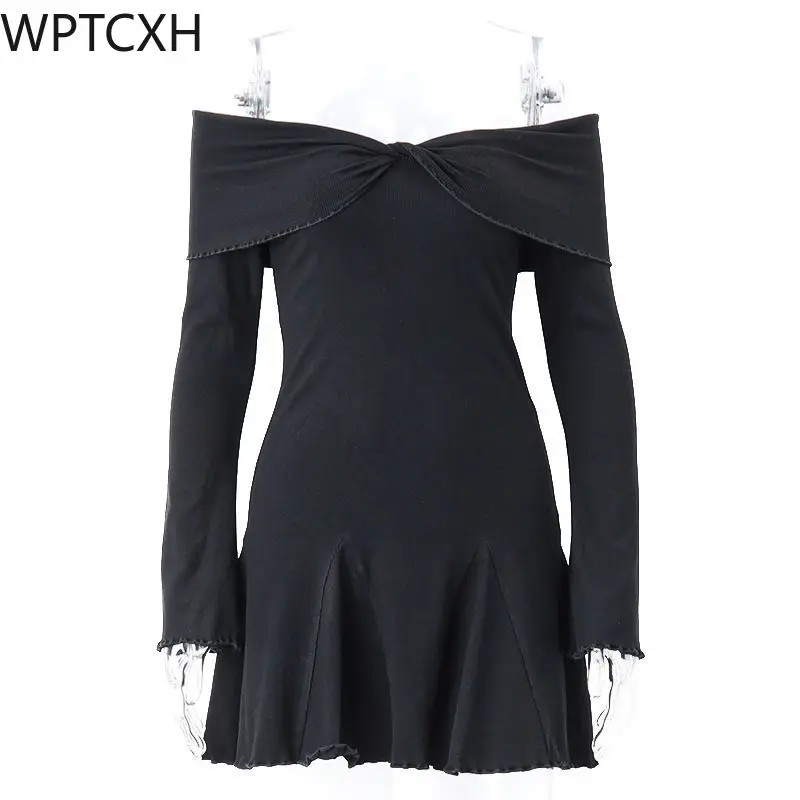 2024 Off-the-shoulder British Retro One-line Collar Long-sleeved Dress Spring Sexy Low-cut Wooden Ear Edge Slim Skirt
2024 Off-the-shoulder British Retro One-line Collar Long-sleeved Dress Spring Sexy Low-cut Wooden Ear Edge Slim Skirt