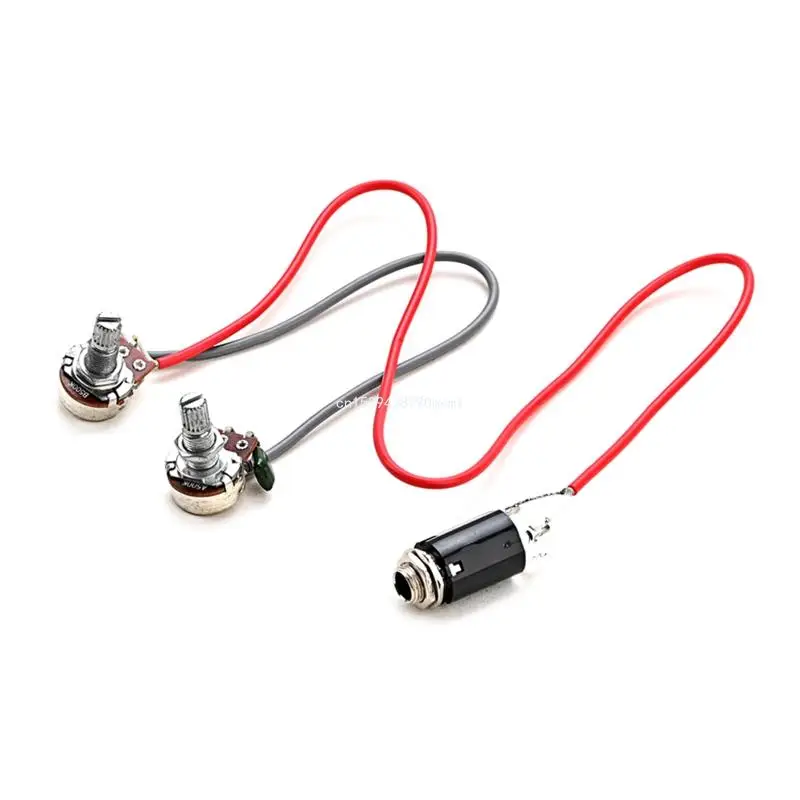Prewired Guitar Wiring Harness Electronics Single Coil Pickup Wiring Harness Guitar Replacement Parts Durable
Prewired Guitar Wiring Harness Electronics Single Coil Pickup Wiring Harness Guitar Replacement Parts Durable