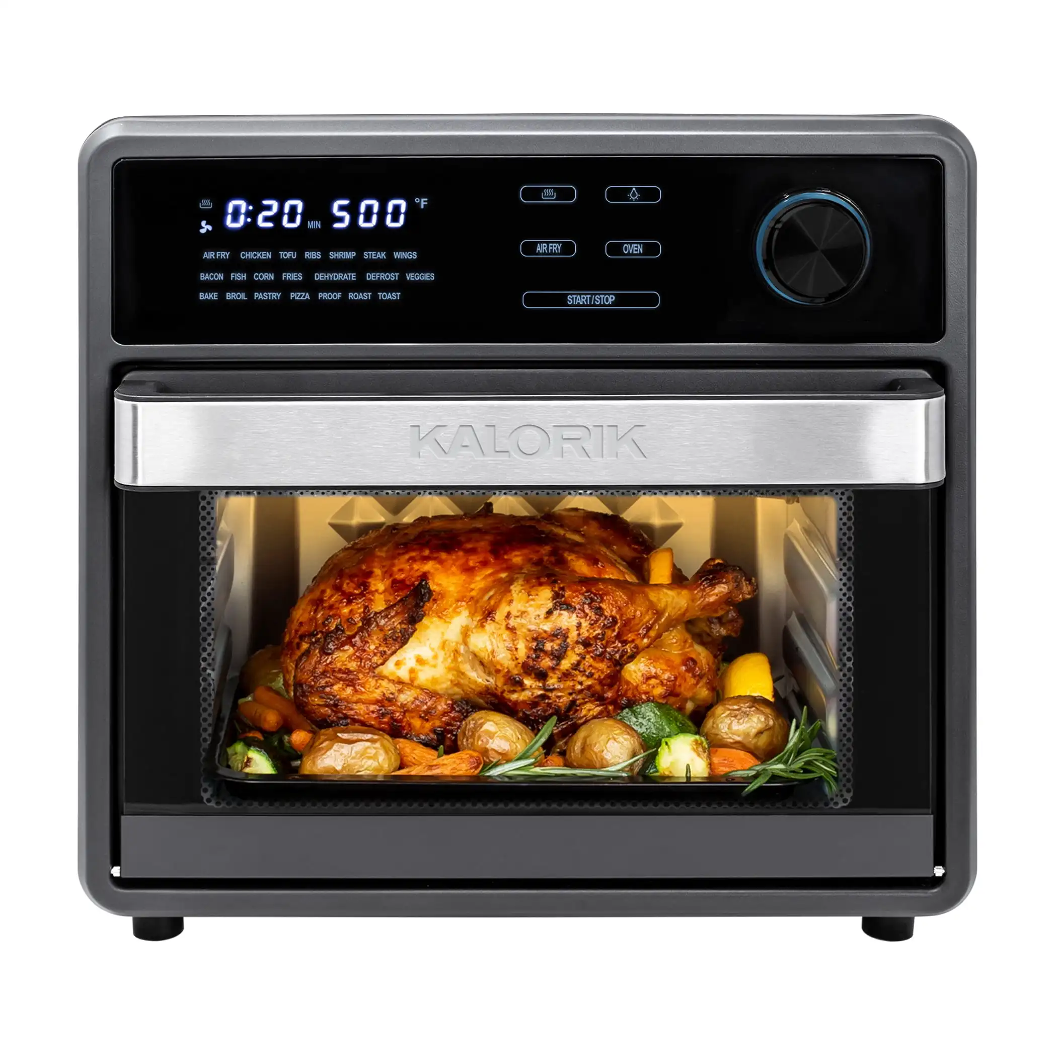 Kalorik MAXX® 16-Qt Touch Air Fryer Oven - Black (AFO 47804 BK) Pizza Oven Electric Oven Bbq Mini Oven
Kalorik MAXX® 16-Qt Touch Air Fryer Oven - Black (AFO 47804 BK) Pizza Oven Electric Oven Bbq Mini Oven