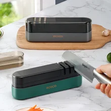 ECOCO Storage Rack Knife Sharpener Automatic Small Grinding Tool Creative Kitchen Diamond Sharpener Electric Commercial Imported
ECOCO Storage Rack Knife Sharpener Automatic Small Grinding Tool Creative Kitchen Diamond Sharpener Electric Commercial Imported