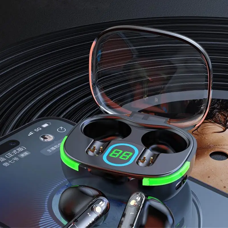 LY80 Wireless Bluetooth Headset Digital Display Long Endurance Noise Reduction HIFI Sound Quality Subwoofer Sport Headphones
LY80 Wireless Bluetooth Headset Digital Display Long Endurance Noise Reduction HIFI Sound Quality Subwoofer Sport Headphones