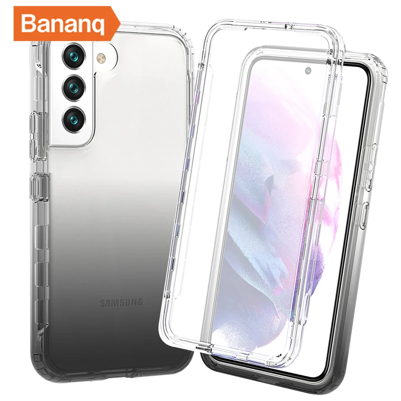 

Bananq Clear Case For Samsung S24 S23 FE S22 Plus Ultra Cover For Galaxy A15 A14 A13 A54 A34 A53 A73 A22 A55 A35 A25 A05S A04S