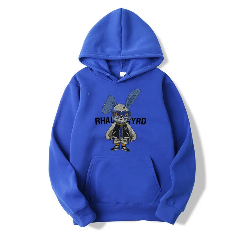 Harajuku Men's hoodie Rabbit print hip hop street clothing pullover Angel God printed hoodie pocket pullover hoodie sweatshirt
Harajuku Men's hoodie Rabbit print hip hop street clothing pullover Angel God printed hoodie pocket pullover hoodie sweatshirt