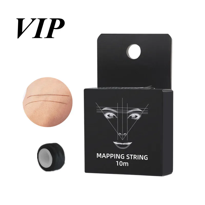 HEALLOR VIP White/Black Mapping String Pre-Inked Tattoo Thread Semi Permanent Positioning Eyebrow Measuring Tool Split Orders
HEALLOR VIP White/Black Mapping String Pre-Inked Tattoo Thread Semi Permanent Positioning Eyebrow Measuring Tool Split Orders