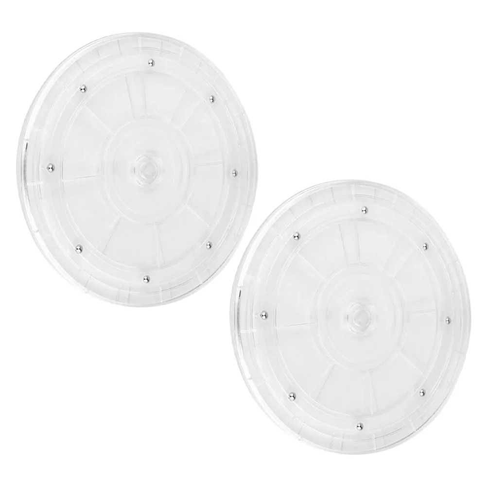 2pcs Clear Turntable Small Acrylic Rotating Holder 360-degree Turntable Rotatable Acrylic Storage Tray
2pcs Clear Turntable Small Acrylic Rotating Holder 360-degree Turntable Rotatable Acrylic Storage Tray