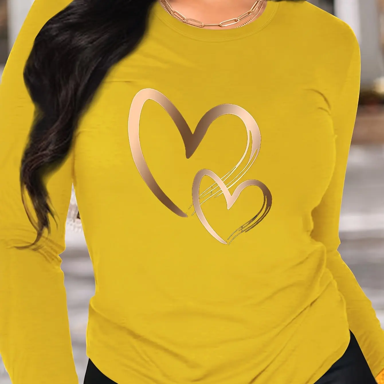 الخريف القلب ثلاثية الأبعاد طباعة كم طويل تي شيرت الملابس النسائية طويلة الأكمام تي شيرت موضة عادية المتضخم بلايز تيز الإناث الخريف القلب ثلاثية الأبعاد طباعة كم طويل تي شيرت الملابس النسائية طويلة الأكمام تي شيرت موضة عادية المتضخم بلايز تيز الإناث