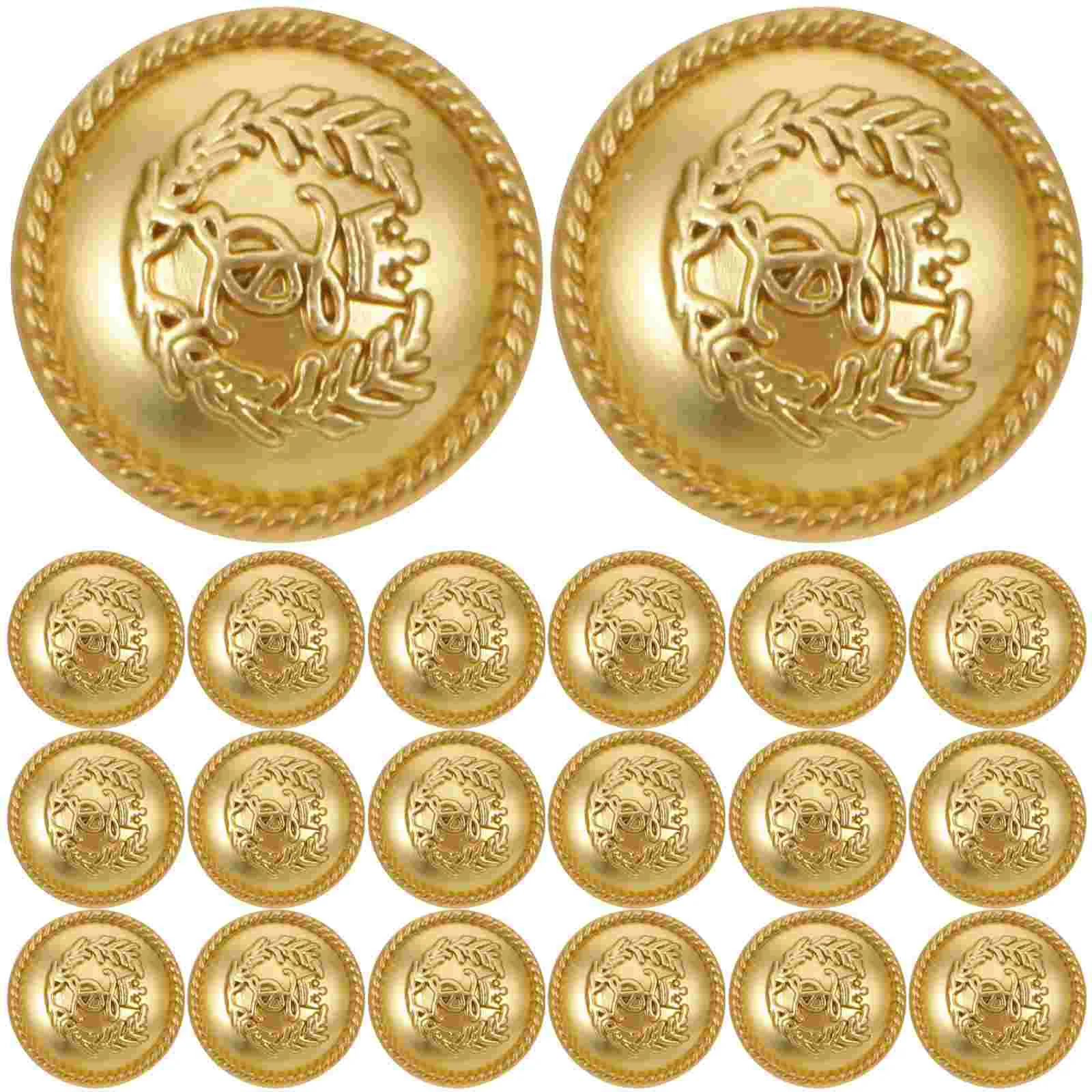 20pcs DIY Buttons Vintage Buttons British Style Buttons Metal Buttons Suit Buttons
20pcs DIY Buttons Vintage Buttons British Style Buttons Metal Buttons Suit Buttons