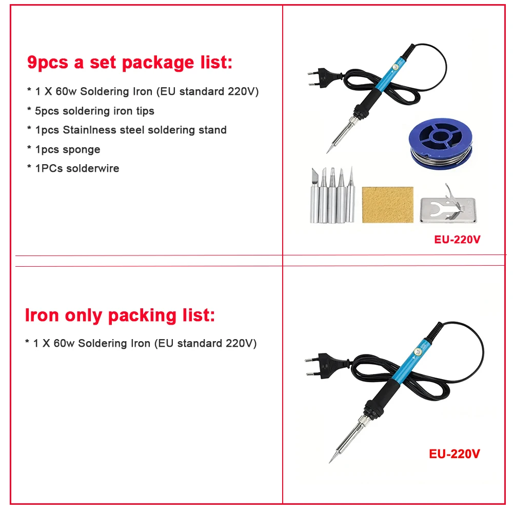 Multi-kit Adjustable Temperature Electric Soldering Iron 220V, 60W Multifunction Welding Solder Rework Station Heat Repair Tools 2 Mallzona Sef7a743558dc4720954684b1d01e9eaaV Multi-kit Adjustable Temperature Electric Soldering Iron 220V, 60W Multifunction Welding Solder Rework Station Heat Repair Tools Mallzona