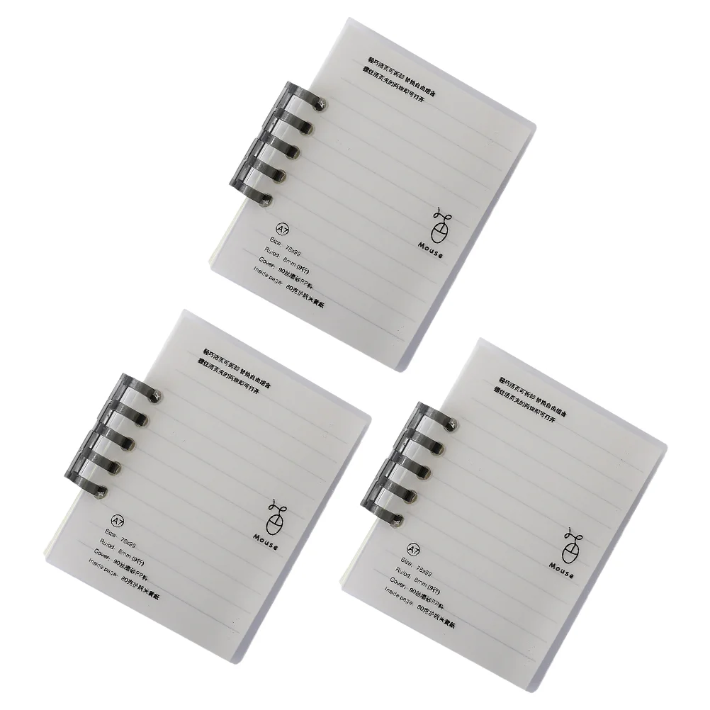 3 Pcs Word Book Memo Pad Pocket Notebook Study Mini Notepad Manual Paper English Memory Notepads Student
3 Pcs Word Book Memo Pad Pocket Notebook Study Mini Notepad Manual Paper English Memory Notepads Student