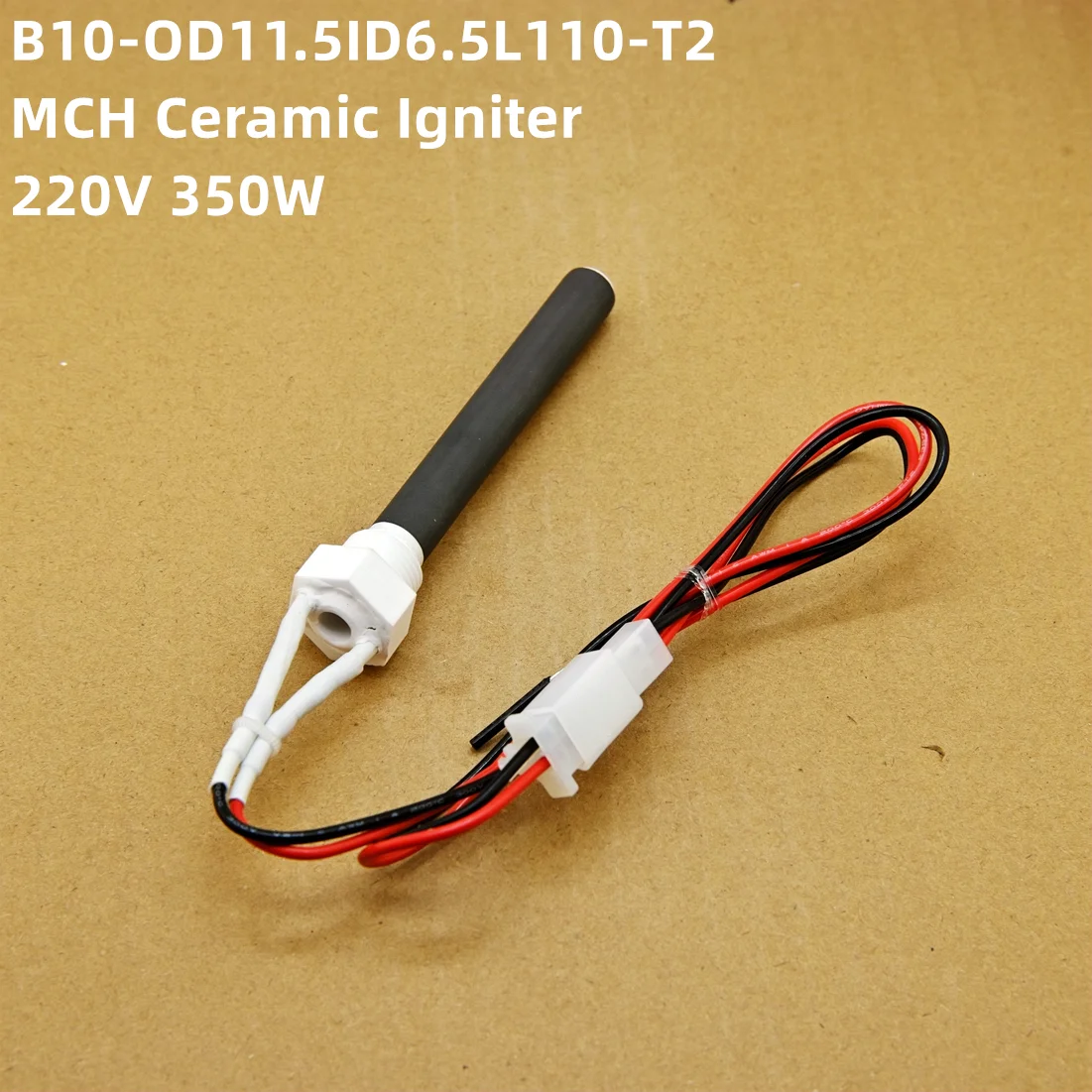 220V 350W Ceramic Igniter,pellet barbecue stove heating furnace Ignition rod, internal and external insulation, safe and env
220V 350W Ceramic Igniter,pellet barbecue stove heating furnace Ignition rod, internal and external insulation, safe and env