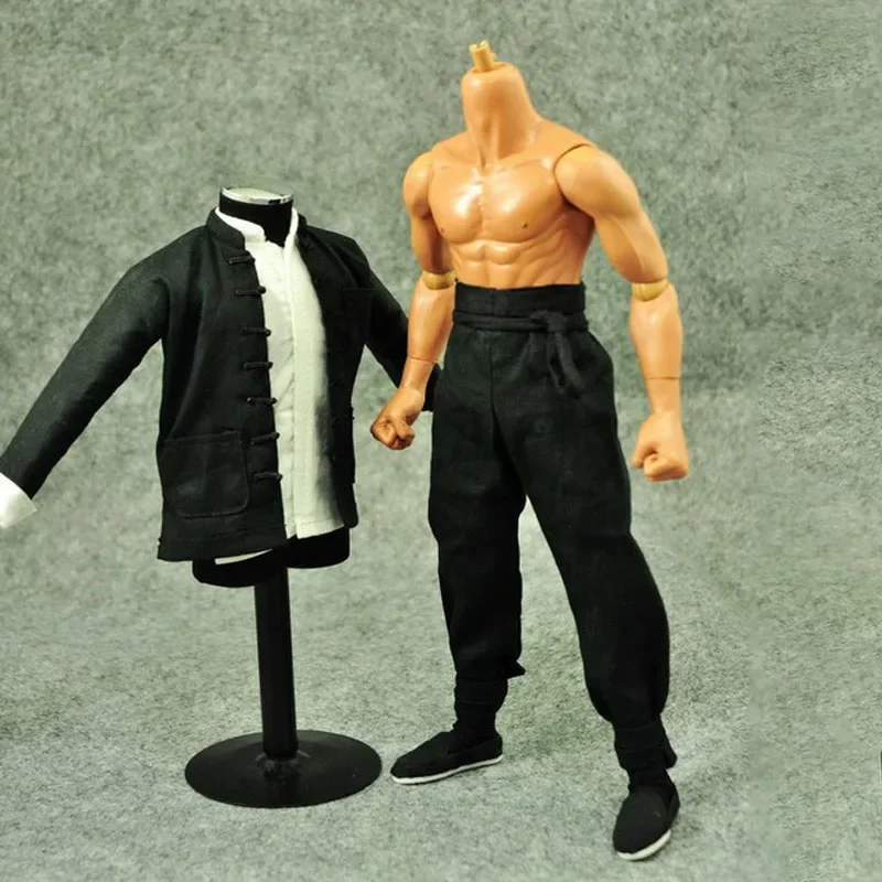1/6 Scale Male Kung Fu Long Sleeve Tang suit Clothes Suit Black Blue colors For 12" Action Figure Body Accessory Model Toy DIY
1/6 Scale Male Kung Fu Long Sleeve Tang suit Clothes Suit Black Blue colors For 12" Action Figure Body Accessory Model Toy DIY