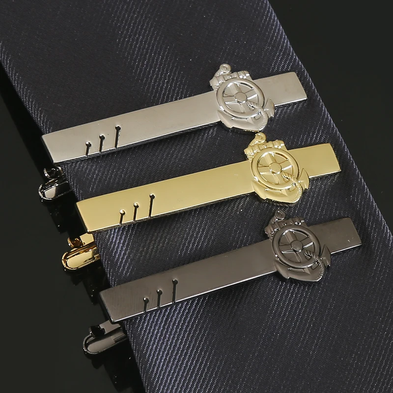 Navy Wind Men's Personality Fashion Tie Clip Tie Fixed Decoration Upscale Copper Boat Anchor Tie Clip
Navy Wind Men's Personality Fashion Tie Clip Tie Fixed Decoration Upscale Copper Boat Anchor Tie Clip