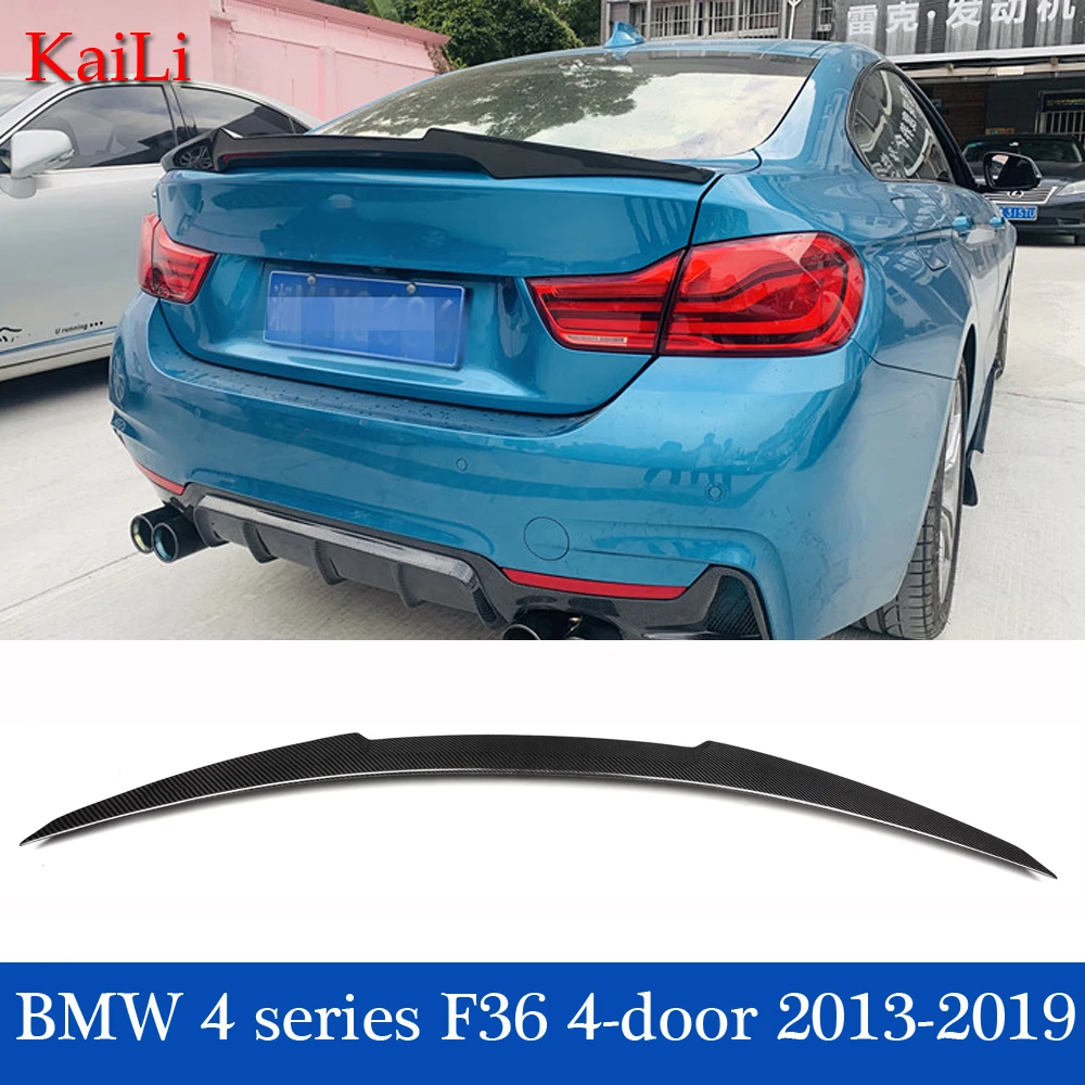 For BMW 4 Series F36 418i 420i 428i 430i 435i 440i Carbon Fiber M4 Style Rear Trunk Spoiler 2014-2019
For BMW 4 Series F36 418i 420i 428i 430i 435i 440i Carbon Fiber M4 Style Rear Trunk Spoiler 2014-2019