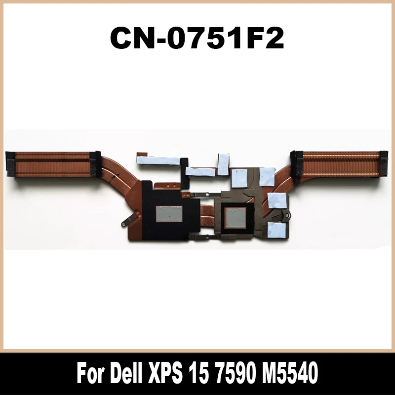 Новинка, оригинальный радиатор 0751F2 для Dell XPS 15 7590 M5540, фотоэлемент света AT2FP0020C0, фотоэлемент 751F2 100%, протестирован
Новинка, оригинальный радиатор 0751F2 для Dell XPS 15 7590 M5540, фотоэлемент света AT2FP0020C0, фотоэлемент 751F2 100%, протестирован