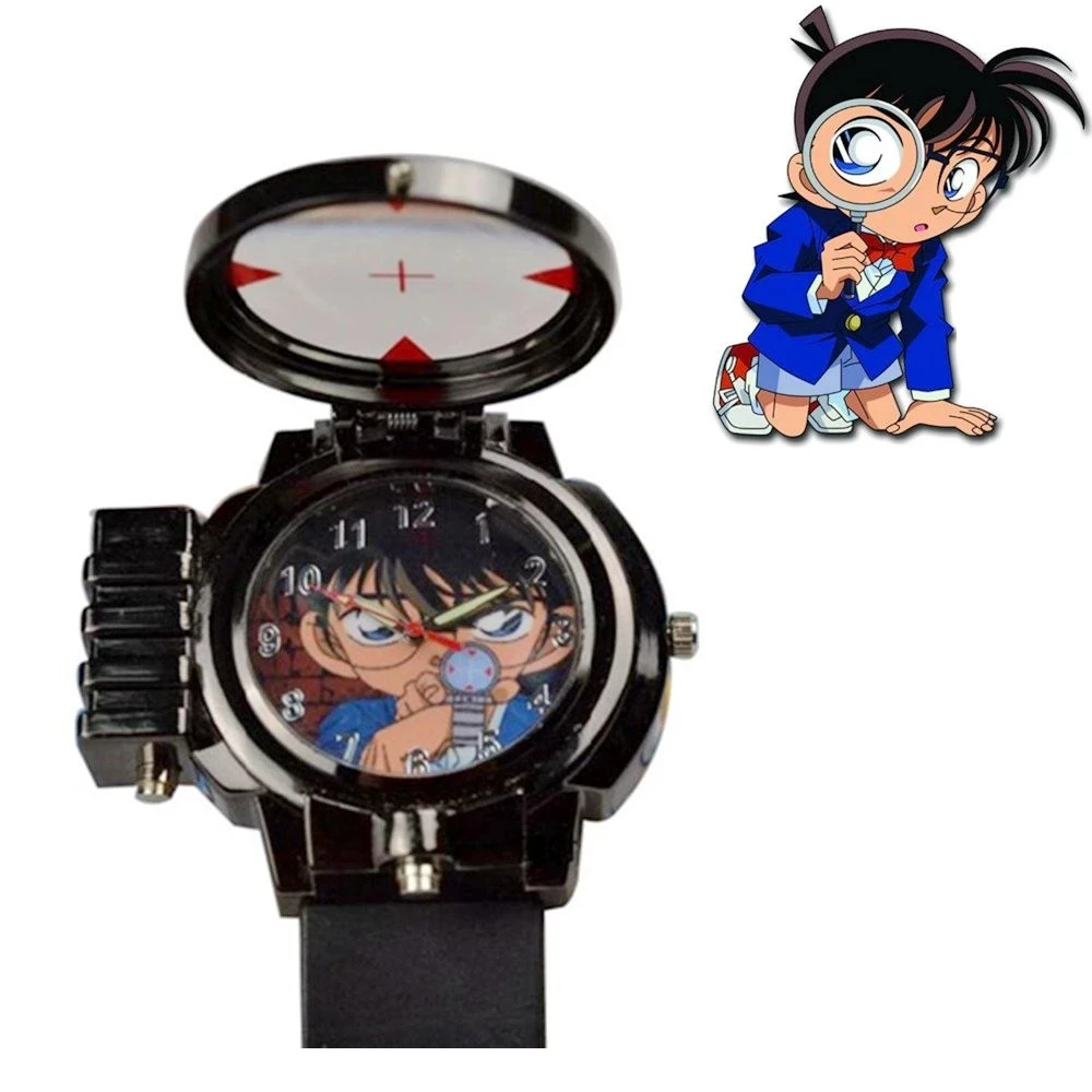 Japan Anime Quartz Watches Detective Conan Action Figures Can Launch LED Light Tag Detective Watch Kid Gift Toy
Japan Anime Quartz Watches Detective Conan Action Figures Can Launch LED Light Tag Detective Watch Kid Gift Toy