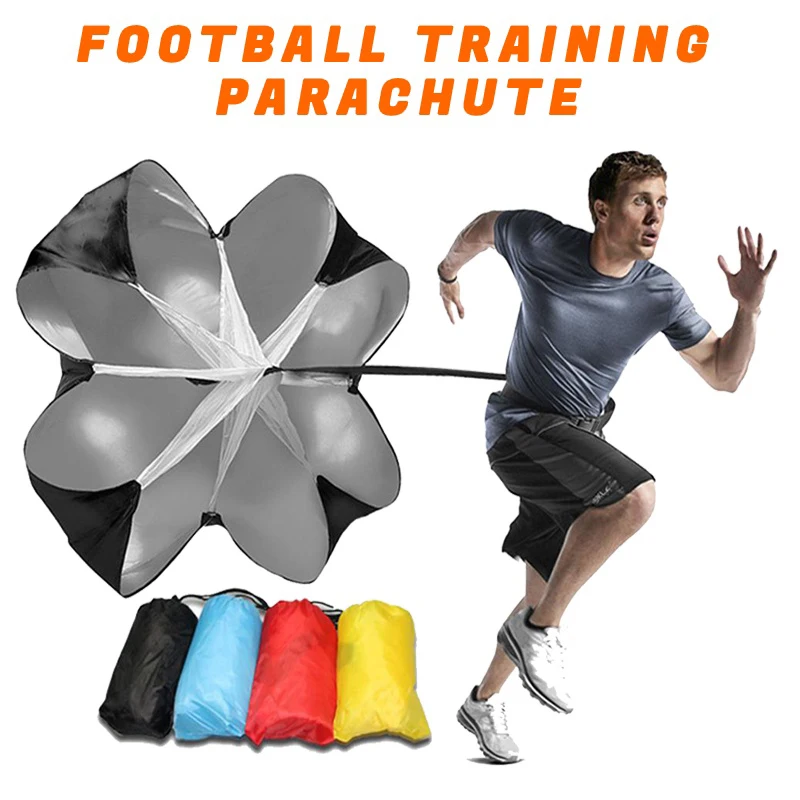 

Parachute Soccer Strength Speed Training Umbrella Football Basketball Running Resistance Bands Drag Soccer Training Accessories