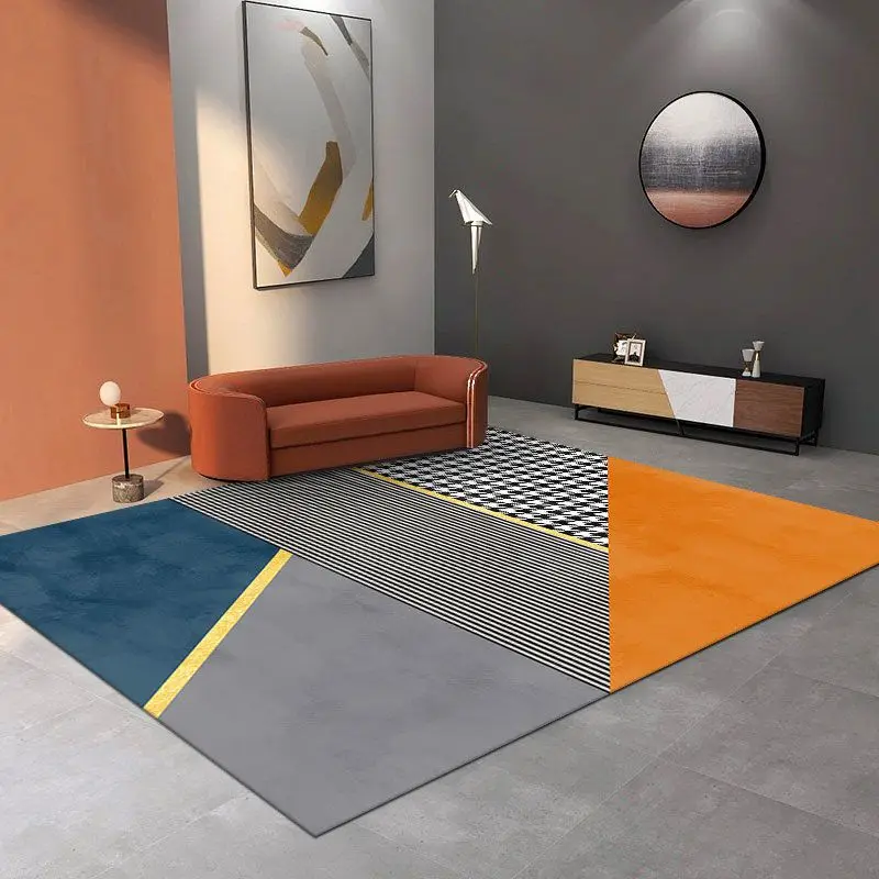 Nordic Living Room Carpet Large Area Sofa Coffee Table Mat Bedroom Rugs Room Decoration Soil-resistant Floor Mat Home Lounge Rug
Nordic Living Room Carpet Large Area Sofa Coffee Table Mat Bedroom Rugs Room Decoration Soil-resistant Floor Mat Home Lounge Rug