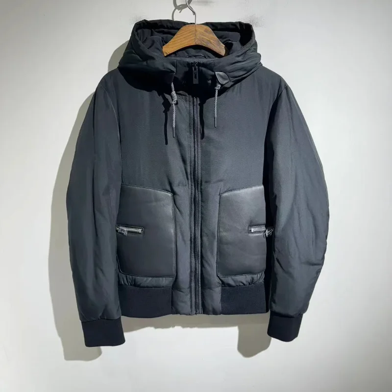 2023ss Fashion Versatile Casual Leather Hooded Down Jacket Men's Clothing Women's Windbreaker Techwear Streetwear Coat
2023ss Fashion Versatile Casual Leather Hooded Down Jacket Men's Clothing Women's Windbreaker Techwear Streetwear Coat