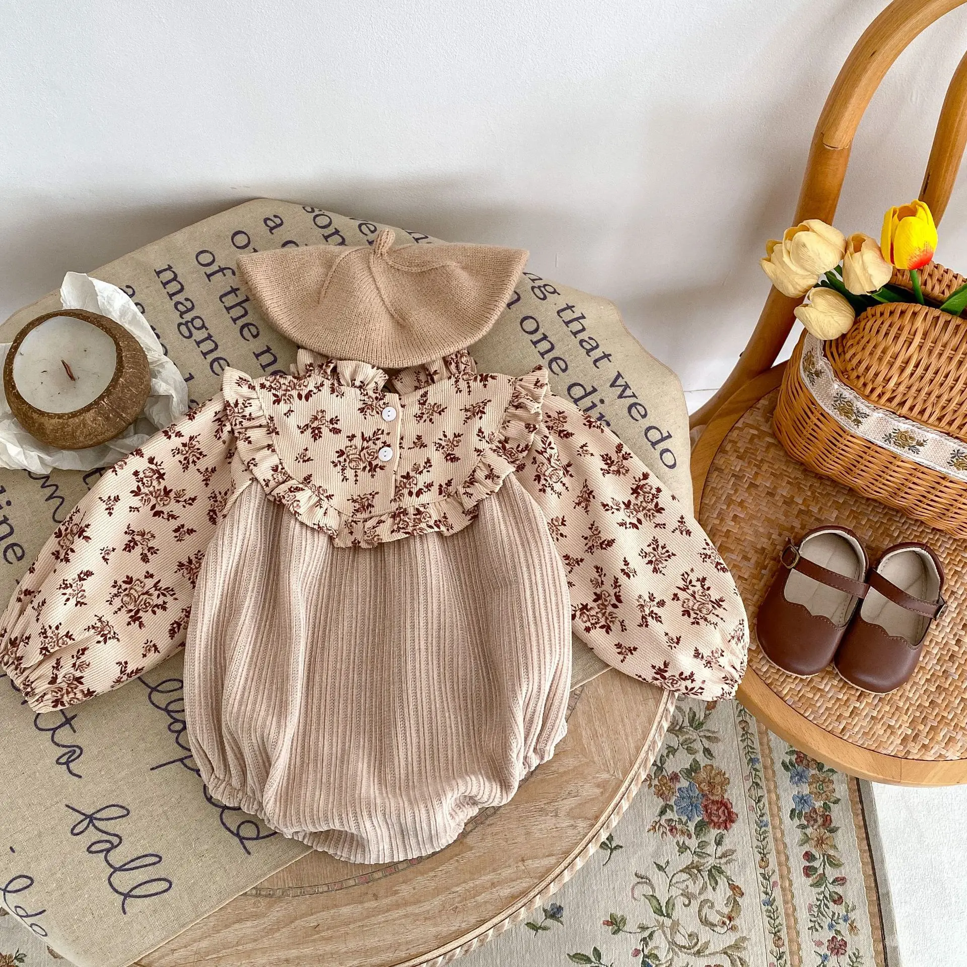 Newborn Baby Romper For Girls Autumn Sping Princess Baby Girl Romper Clothes Long Sleeve Floral Toddler Baby Jumpsuit Onesie
Newborn Baby Romper For Girls Autumn Sping Princess Baby Girl Romper Clothes Long Sleeve Floral Toddler Baby Jumpsuit Onesie