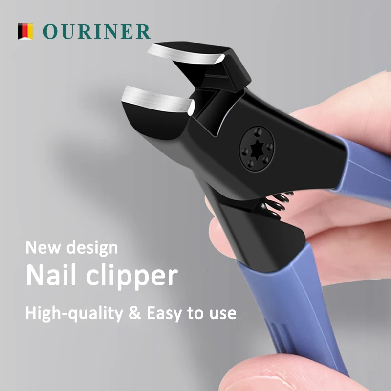 Professional 2023 New Anti-splash Nail Thick Clippers Hard Nail Single Nail Clippers Large Size Household Toes Manicure tools P 
Professional 2023 New Anti-splash Nail Thick Clippers Hard Nail Single Nail Clippers Large Size Household Toes Manicure tools P