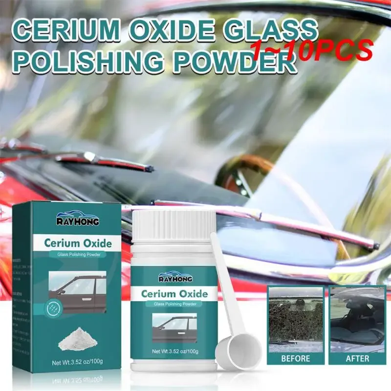 1~10PCS Scratch Repair Tool 124g Easy To Use Cerium Oxide Polishing Powder Glass Scratch Repair Glass Scratch Removal
1~10PCS Scratch Repair Tool 124g Easy To Use Cerium Oxide Polishing Powder Glass Scratch Repair Glass Scratch Removal