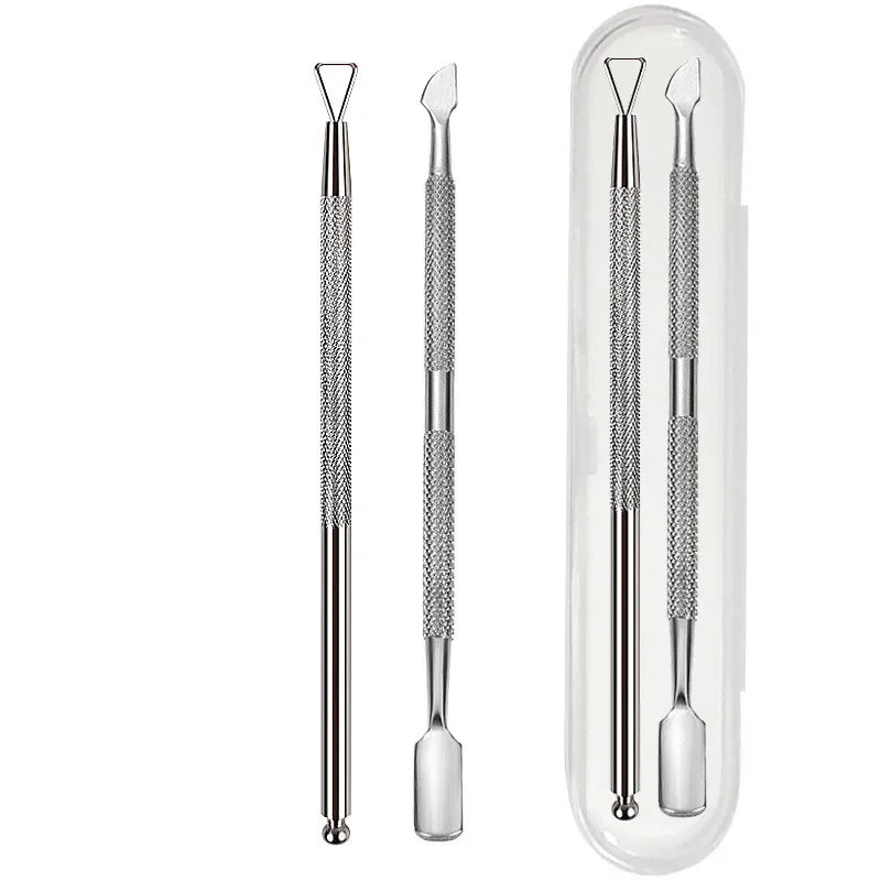 2 Pcs/set Colorful Nail Art Remover Tools Set Oil Glue Planer Nail Steel Cuticle Pushers Scrapers for Women Stainless Steel 2024
2 Pcs/set Colorful Nail Art Remover Tools Set Oil Glue Planer Nail Steel Cuticle Pushers Scrapers for Women Stainless Steel 2024