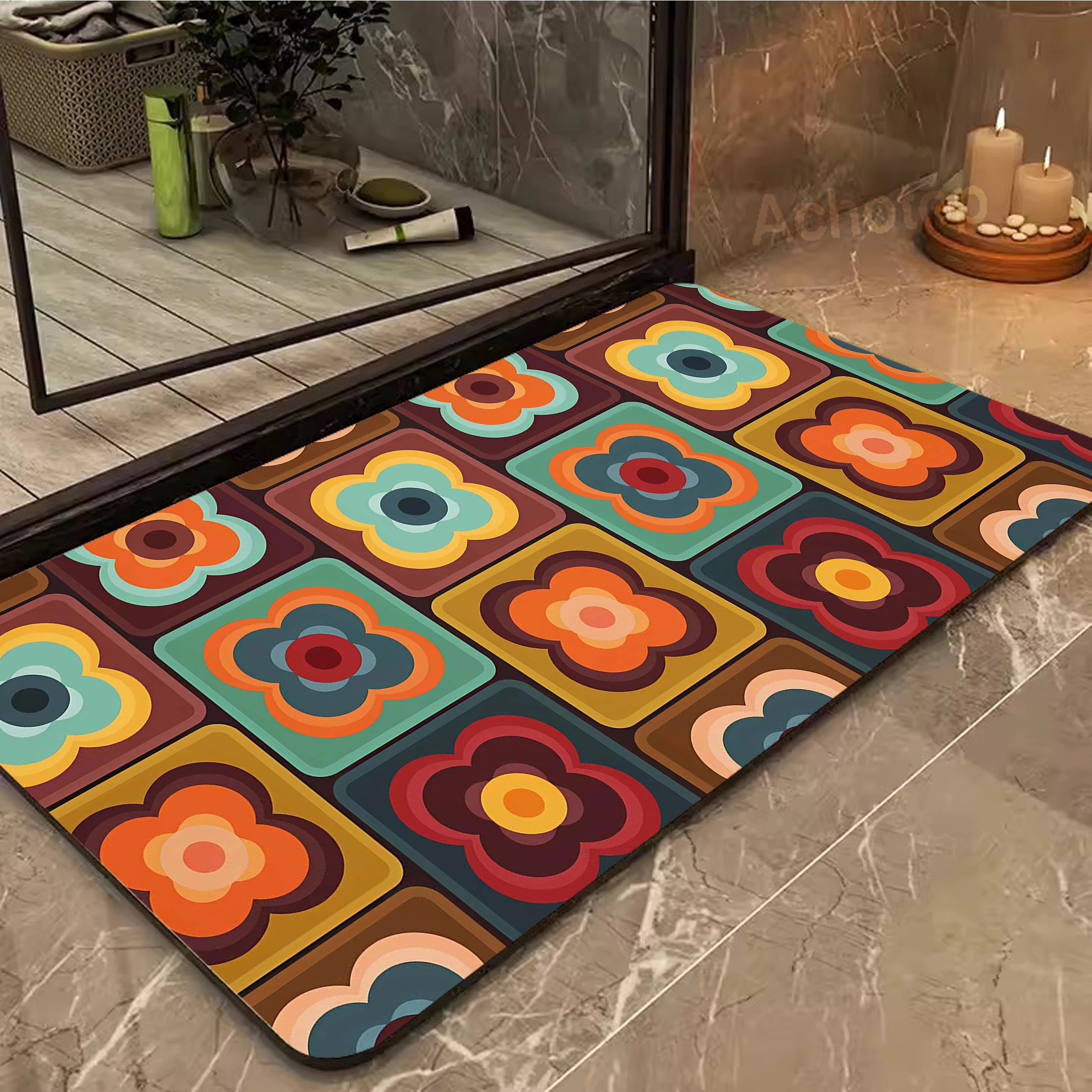 Geometric Print Carpet For Non-slip Bathroom Entrance Floor Mat Living Room Welcome Decor Rugs Adjust Humidity Diatom Floor Mat
Geometric Print Carpet For Non-slip Bathroom Entrance Floor Mat Living Room Welcome Decor Rugs Adjust Humidity Diatom Floor Mat