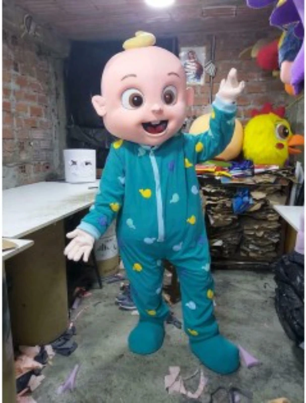 JJ Doll Cosplay Blue Baby Boy Mascot Cartoon Characters Professional Cosplay Mascot Costume for Halloween Birthday Parties
JJ Doll Cosplay Blue Baby Boy Mascot Cartoon Characters Professional Cosplay Mascot Costume for Halloween Birthday Parties