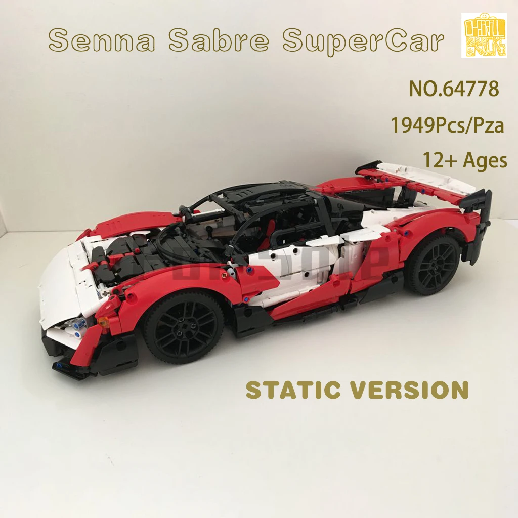 Moc-64778 S=S Super Sports Car With PDF Drawings Building Blocks Bricks Kids Educational DIY Toys Birthday Christmas Gifts
Moc-64778 S=S Super Sports Car With PDF Drawings Building Blocks Bricks Kids Educational DIY Toys Birthday Christmas Gifts