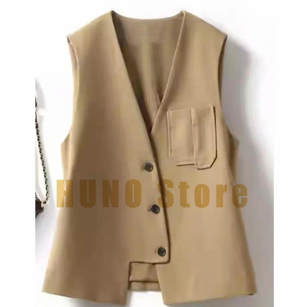 2023 New Fashion Vest Spring and Autumn Women's Vest Layered Vest Shoulder Versatile Casual Simple Vest Women's Models
2023 New Fashion Vest Spring and Autumn Women's Vest Layered Vest Shoulder Versatile Casual Simple Vest Women's Models