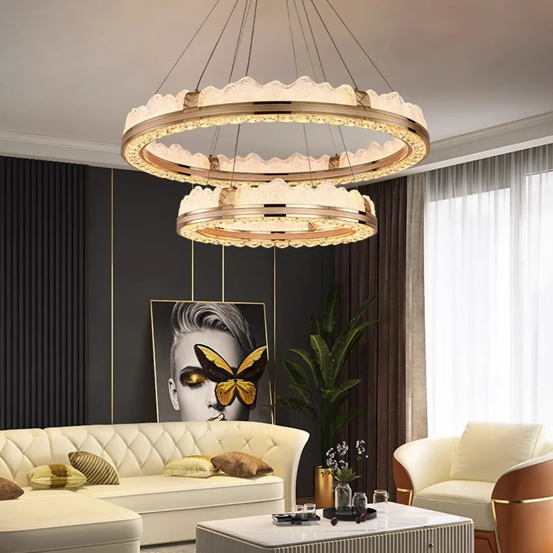 Modern crystal chandeliers living room lighting Ceiling lamps hanging lights led chandeliers for the living room indoor light
Modern crystal chandeliers living room lighting Ceiling lamps hanging lights led chandeliers for the living room indoor light