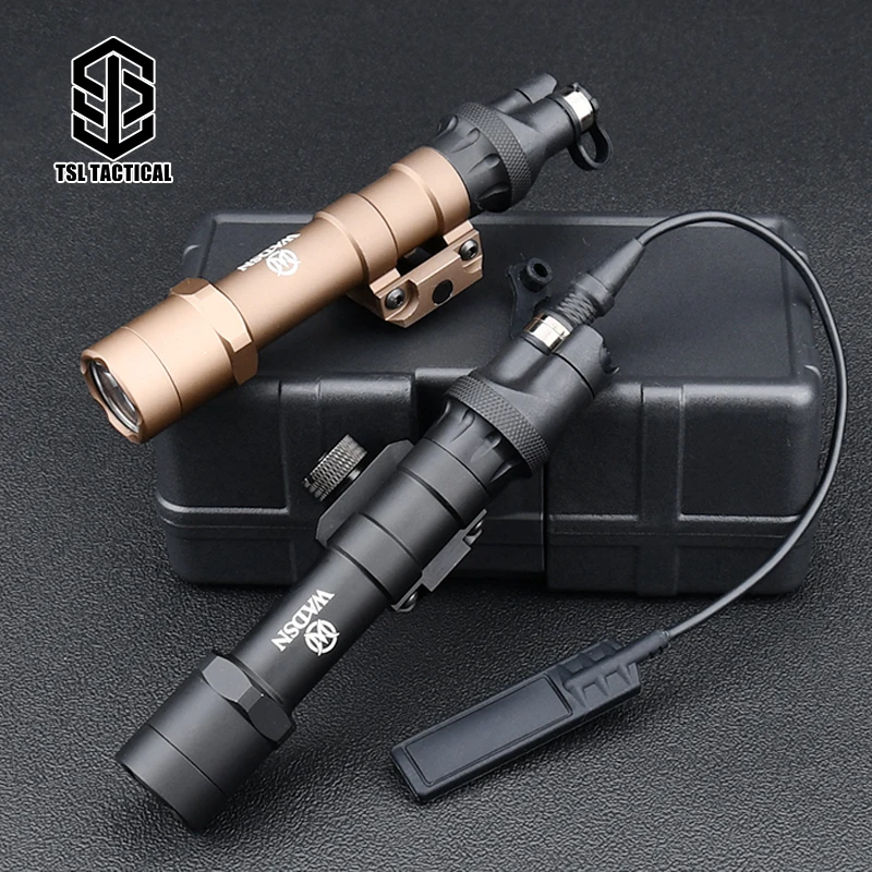 WADSN M600 M600B IR Flashlight Tactical Surefir Scout Light Tail Conventional Switch Fit 20mm Picatinny Rail Hunting Weapon Lamp
WADSN M600 M600B IR Flashlight Tactical Surefir Scout Light Tail Conventional Switch Fit 20mm Picatinny Rail Hunting Weapon Lamp