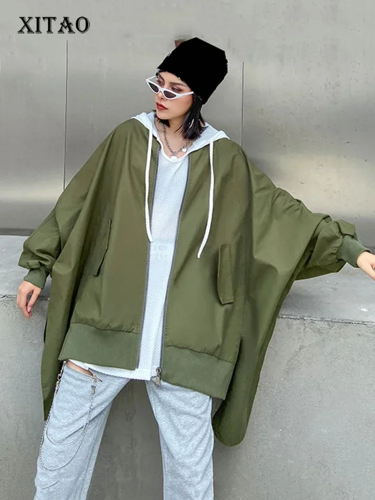 XITAO Plus Size Patchwork Irregular Jacket Women Clothes 2024 Spring New Fashion V-Neck Full Sleeve Match All Coat Top ZLL5303
XITAO Plus Size Patchwork Irregular Jacket Women Clothes 2024 Spring New Fashion V-Neck Full Sleeve Match All Coat Top ZLL5303